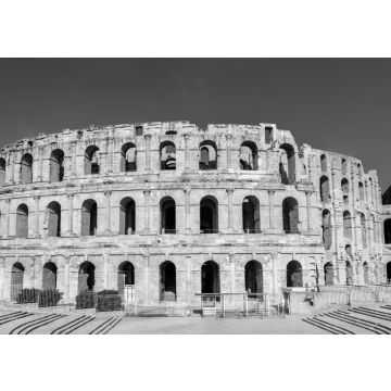 Lais Puzzle - Amphitheater von El Jem, ein UNESCO-Weltkulturerbe in Tunesien in schwarz weiß - 500, 1.000 & 2.000 Teile