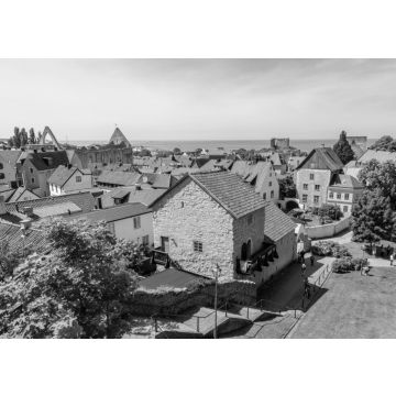 Lais Puzzle - Blick auf die Altstadt von Göteborg in schwarz weiß - 500, 1.000 & 2.000 Teile