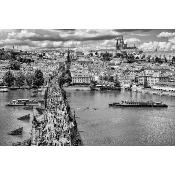 Lais Puzzle - Prag, Karlsbrücke in schwarz weiß - 2.000 Teile
