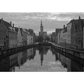 Lais Puzzle - Ansicht von Brügge, Belgien in schwarz weiß - 500, 1.000 & 2.000 Teile