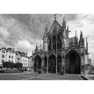 Lais Puzzle - Frankreich - Troyes - Kathedrale St. Urbain in schwarz weiß - 1.000 Teile