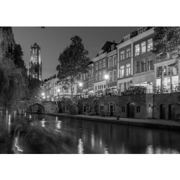 Lais Puzzle - Utrecht. Der Hauptkanal der Stadt in schwarz weiß - 500, 1.000 & 2.000 Teile