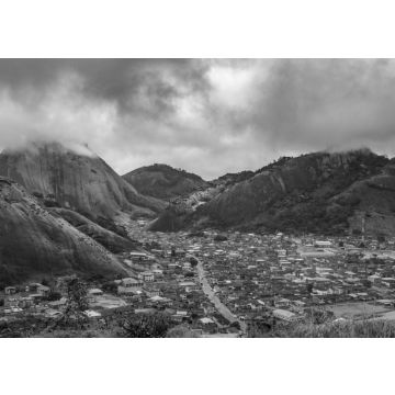 Lais Puzzle - Idanre Hills, Nigeria in schwarz weiß - 500, 1.000 & 2.000 Teile