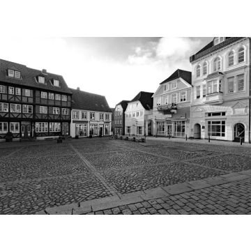 Lais Puzzle - Rendsburg Altstädter Markt in schwarz weiß - 500, 1.000 & 2.000 Teile