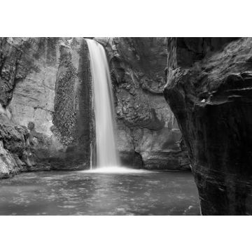 Lais Puzzle - Wasserfall in der Sapadere-Schlucht, Taurusgebirge, Antalya, Türkei in schwarz weiß - 500, 1.000 & 2.000 Teile