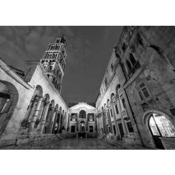 Lais Puzzle - Diokletianpalast in Split, Kroatien in schwarz weiß - 500, 1.000 & 2.000 Teile