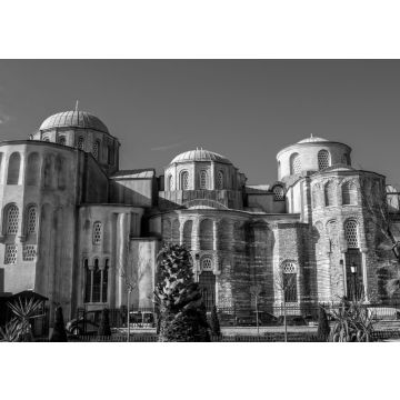 Lais Puzzle - Molla-Zeyrek-Moschee (Pantokrator-Klosterkirche), Bezirk Fatih, Istanbul, Türkei in schwarz weiß - 500, 1.000 & 2.000 Teile