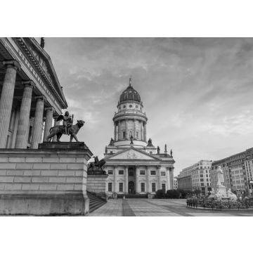 Lais Puzzle - Berlin Sonnenaufgang Gendarmenmarkt in schwarz weiß - 500, 1.000 & 2.000 Teile