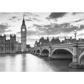 Lais Puzzle - Big Ben und die Houses of Parliament bei Nacht in London, UK in schwarz weiß - 500, 1.000 & 2.000 Teile