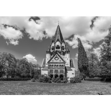 Lais Puzzle - Lutherkirche in Chemnitz Sachsen in schwarz weiß - 500, 1.000 & 2.000 Teile
