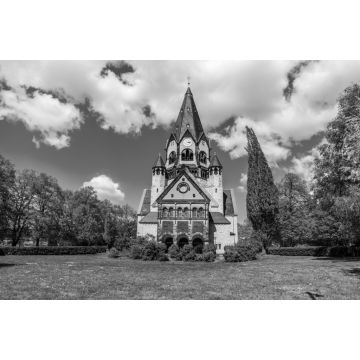 Lais Puzzle - Lutherkirche in Chemnitz Sachsen in schwarz weiß - 2.000 Teile