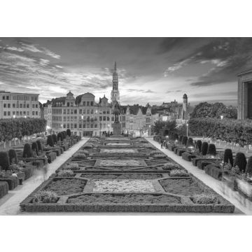 Lais Puzzle - Bruxelles, Brüssel, Belgien in schwarz weiß - 500, 1.000 & 2.000 Teile