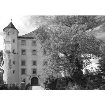 Lais Puzzle - Bad Grönenbach in schwarz weiß - 500, 1.000 & 2.000 Teile