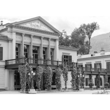 Lais Puzzle - Bad Ischl, Österreich - Kaiservilla - ehemalige Sommerhauptstadt der großen österreichisch-ungarischen Monarchie in schwarz weiß - 500, 1.000 & 2.000 Teile