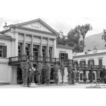 Lais Puzzle - Bad Ischl, Österreich - Kaiservilla - ehemalige Sommerhauptstadt der großen österreichisch-ungarischen Monarchie in schwarz weiß - 2.000 Teile