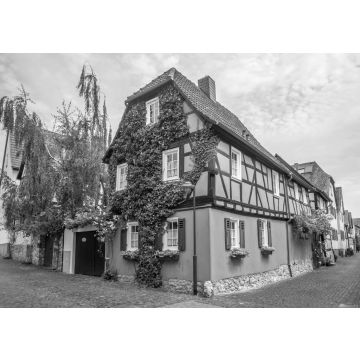 Lais Puzzle - Historische Altstadt von Hochheim am Main in schwarz weiß - 500, 1.000 & 2.000 Teile