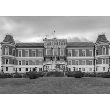 Lais Puzzle - Schloss Hackeberga in Skane in schwarz weiß - 500, 1.000 & 2.000 Teile