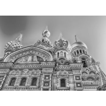 Lais Puzzle - Kirche des Erlösers auf vergossenem Blut, St. Petersburg, Russland in schwarz weiß - 500, 1.000 & 2.000 Teile