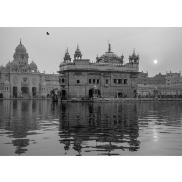 Lais Puzzle - Goldener Tempel von Amritsar - Pubjab - Indien in schwarz weiß - 500, 1.000 & 2.000 Teile