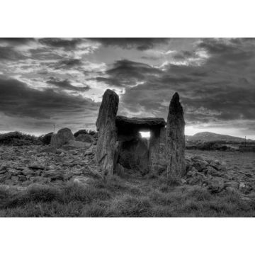 Lais Puzzle - Trefignath Anglesey Wales in schwarz weiß - 1.000 Teile