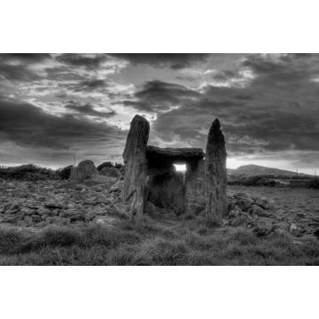 Lais Puzzle - Trefignath Anglesey Wales in schwarz weiß - 2.000 Teile