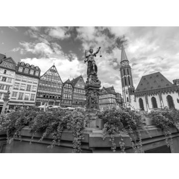Lais Puzzle - Frankfurter Altstadt in schwarz weiß - 500, 1.000 & 2.000 Teile