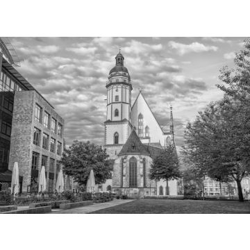 Lais Puzzle - Saint Thomas Kirche in Leipzig in schwarz weiß - 500, 1.000 & 2.000 Teile