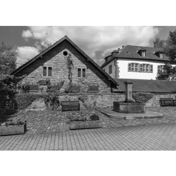 Lais Puzzle - Rothenbuch im Spessart in schwarz weiß - 500, 1.000 & 2.000 Teile