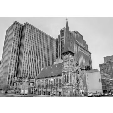 Lais Puzzle - Erste Baptistenkirche in Ottawa, Kanada in schwarz weiß - 500, 1.000 & 2.000 Teile