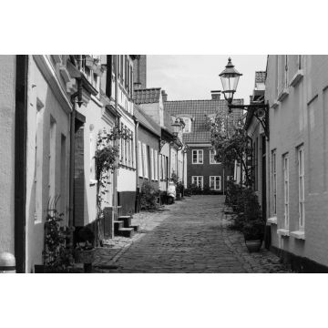 Lais Puzzle - Aalborg Häuser, Dänemark in schwarz weiß - 2.000 Teile