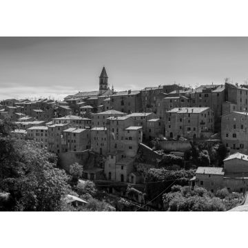Lais Puzzle - Acquapendente, Viterbo in schwarz weiß - 1.000 Teile