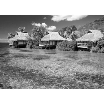 Lais Puzzle - Bora-Bora in schwarz weiß - 500, 1.000 & 2.000 Teile
