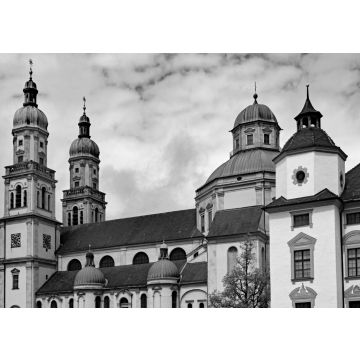 Lais Puzzle - Basilika St. Lorenz in KEMPTEN ( Allgäu ) in schwarz weiß - 500, 1.000 & 2.000 Teile