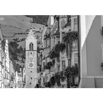 Lais Puzzle - Vipiteno (Sterzing) - Trentino Südtirol - Italien in schwarz weiß - 500, 1.000 & 2.000 Teile