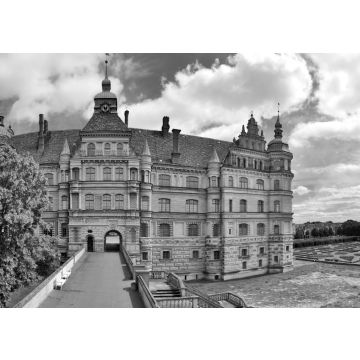 Lais Puzzle - Schloss Güstrow (Deutschland) in schwarz weiß - 500, 1.000 & 2.000 Teile