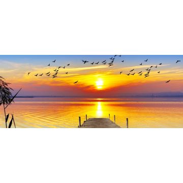 Lais Puzzle - embarcadero unter der Sonne von Atardecer, Panorama - 2.000 Teile