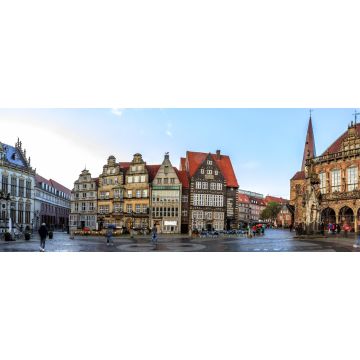 Lais Puzzle - Ansicht des Hauptmarktes in Bremen, Hansestadt, Deutschland, Panorama - 2.000 Teile