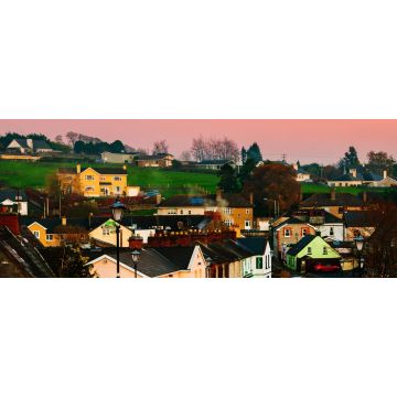 Lais Puzzle - Cashel, Tipperary, Irland, im Sonnenuntergang, Panorama - 2.000 Teile