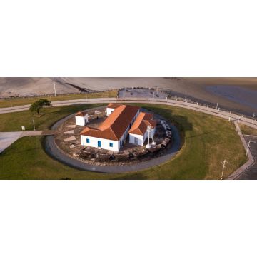 Lais Puzzle - Luftaufnahme der Festung Santo Antônio da Barra und dem Hintergrund des Meeres in São Luis, Maranhão, Brasilien, Panorama - 2.000 Teile
