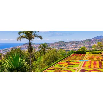 Lais Puzzle - Botanischer Garten in Funchal, Insel Madeira, Portugal, Panorama - 2.000 Teile