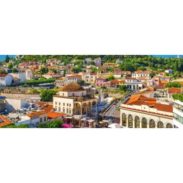 Lais Puzzle - Blick auf die Akropolis von der Plaka, Athen, Griechenland, Panorama - 2.000 Teile