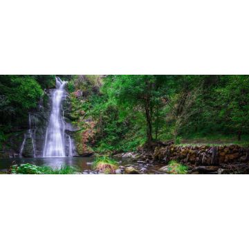 Lais Puzzle - Der Vieiros-Fluss, der Wasserfall, Mexiko, Panorama - 2.000 Teile