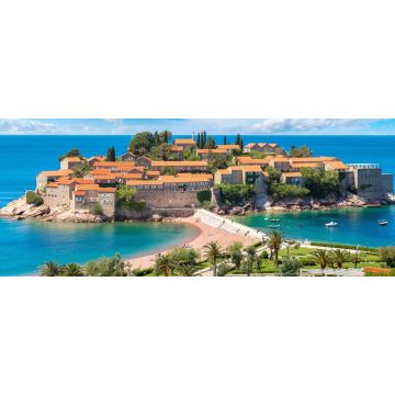 Lais Puzzle - Insel Sveti Stefan in Budva, Panorama - 2.000 Teile