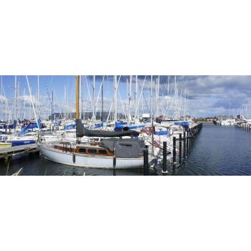 Lais Puzzle - Hafen in Bogense auf Fünen (Dänemark), Panorama - 2.000 Teile