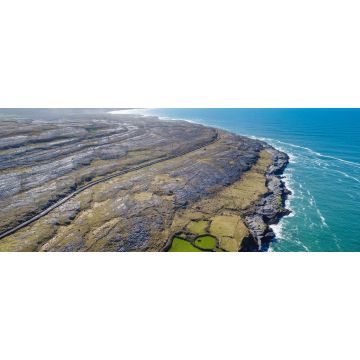 Lais Puzzle - Die Burren-Küstenstraße, Grafschaft Clare, Irland, Panorama - 2.000 Teile