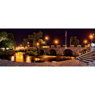 Lais Puzzle - Unten am Fluss in Värnamo, Schweden, Panorama - 2.000 Teile