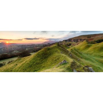 Lais Puzzle - Sonnenaufgang in den Brecon Beacons, Wales, Panorama - 2.000 Teile