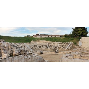 Lais Puzzle - Antikes griechisches Amphitheater in Larissa, Panorama - 2.000 Teile