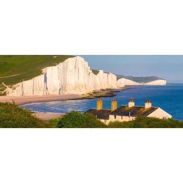 Lais Puzzle - Die Seven Sisters im Nachmittagslicht, England, Panorama - 2.000 Teile