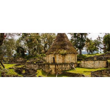 Lais Puzzle - Berühmte Ansicht der verlorenen Stadt Kuelap, Peru, Panorama - 2.000 Teile